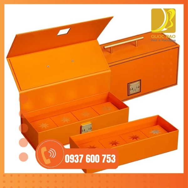 In vỏ hộp giấy đựng bánh trung thu