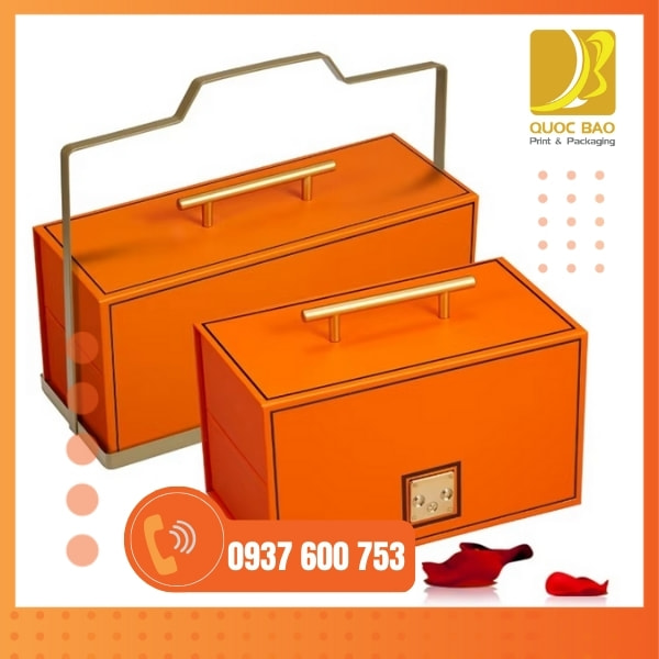 In vỏ hộp giấy đựng bánh trung thu