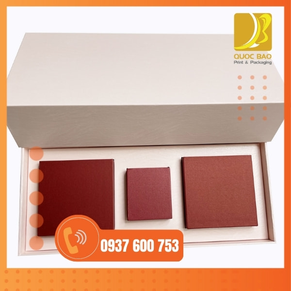 In vỏ hộp giấy đựng bánh trung thu