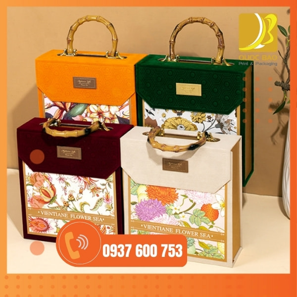 In vỏ hộp giấy đựng bánh trung thu