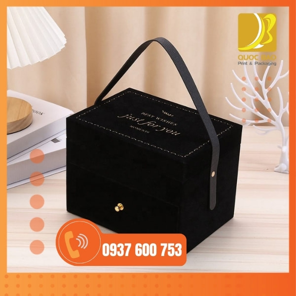 In vỏ hộp giấy đựng bánh trung thu