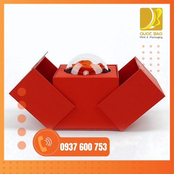 In vỏ hộp giấy đựng bánh trung thu
