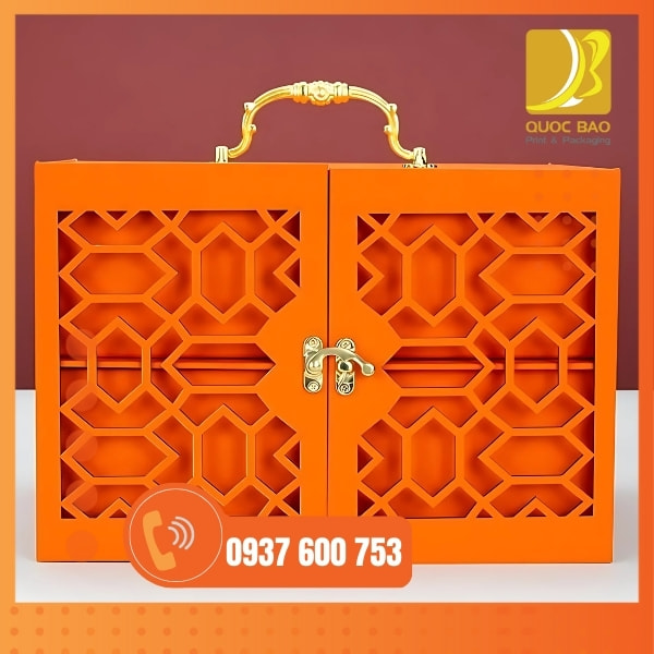 In vỏ hộp giấy đựng bánh trung thu