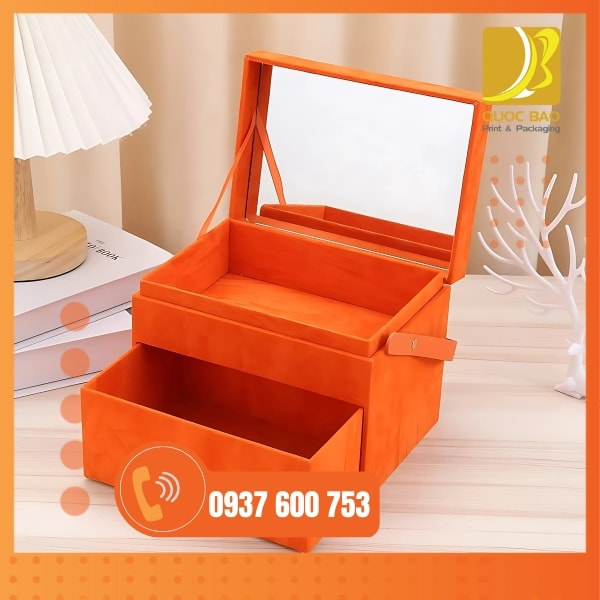 In vỏ hộp giấy đựng bánh trung thu