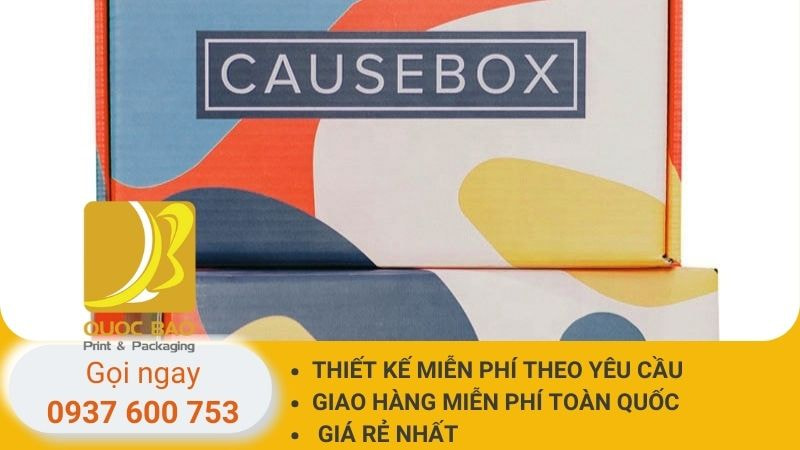 Hộp Carton đựng quà cao cấp