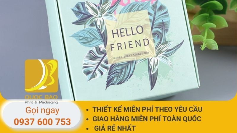 Hộp Carton đựng quà cao cấp