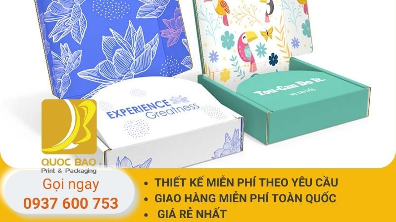 Hộp Carton đựng quà cao cấp
