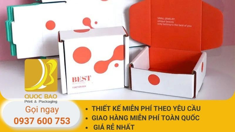 Hộp Carton đựng quà cao cấp
