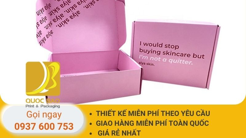 Hộp Carton đựng quà cao cấp