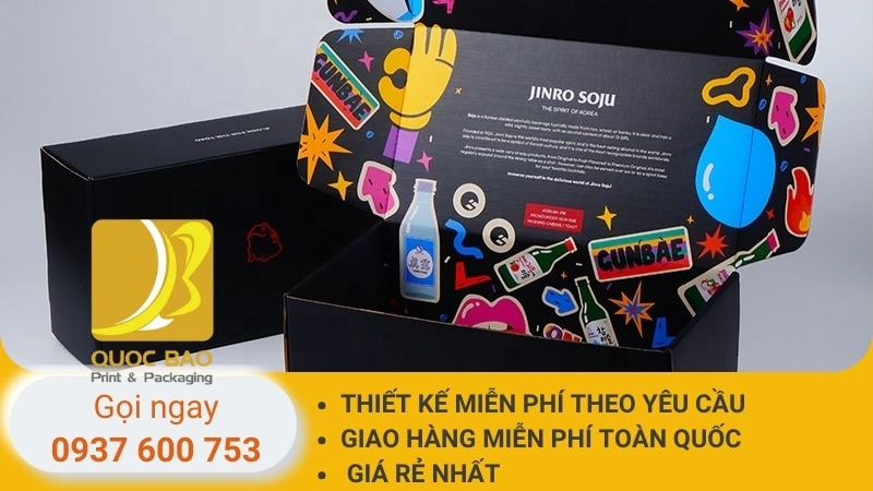 Hộp Carton đựng quà cao cấp