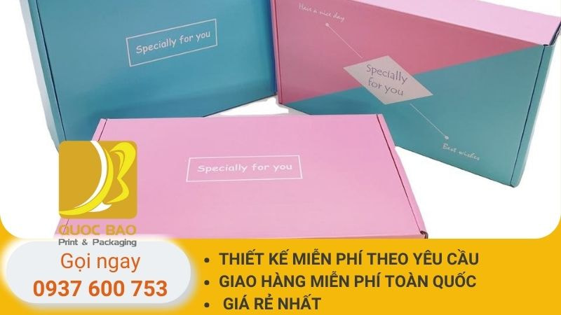 Hộp Carton đựng quà cao cấp