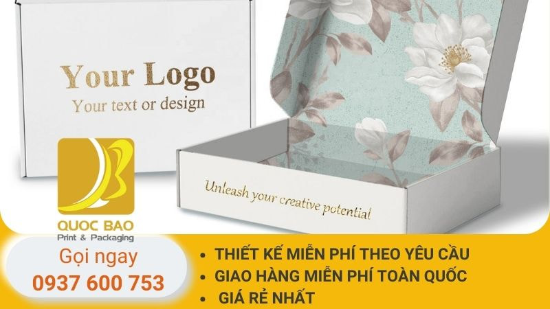 Hộp Carton đựng quà cao cấp