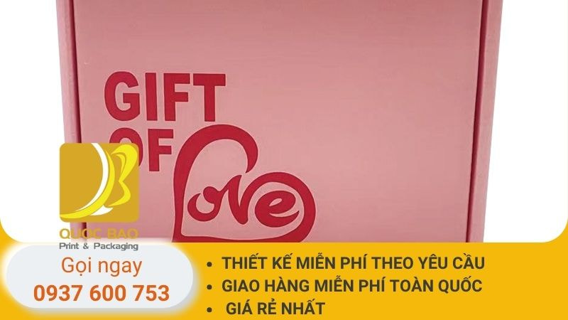 Hộp carton quà tặng