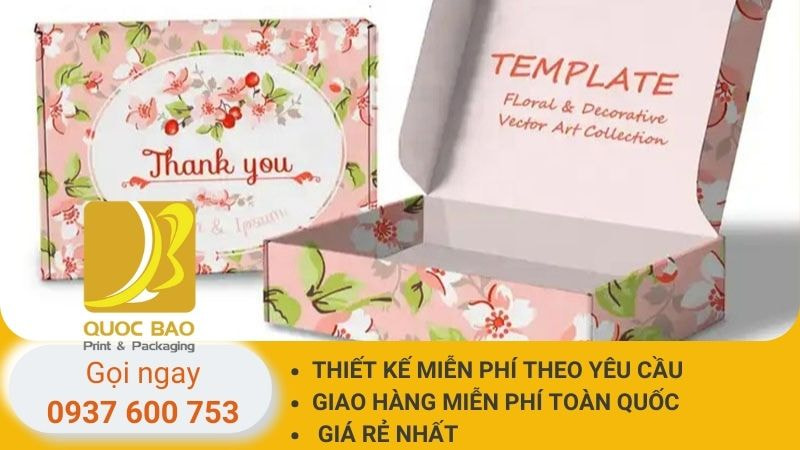 Hộp Carton đựng quà cao cấp