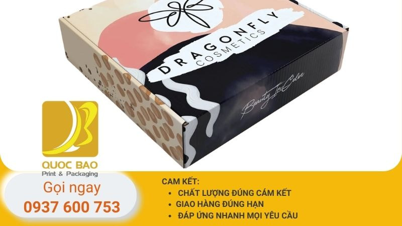 hộp carton nắp gài