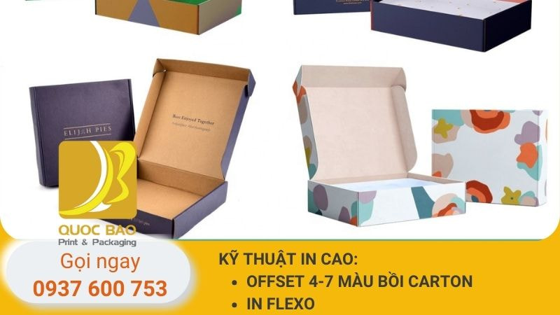 hộp carton đóng hàng