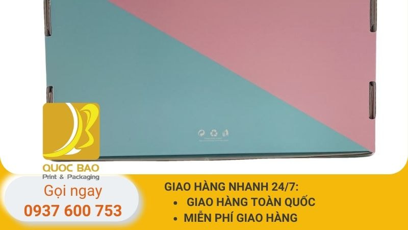 Hộp carton nắp gài