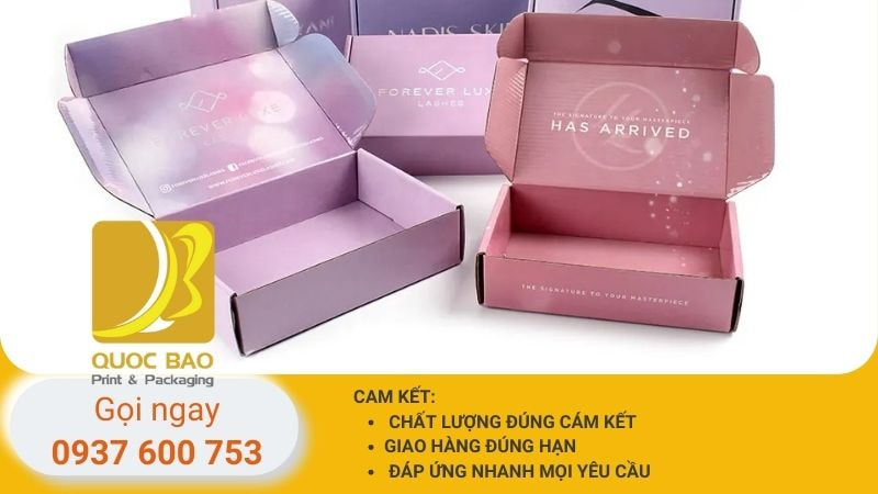 hộp carton đóng hàng