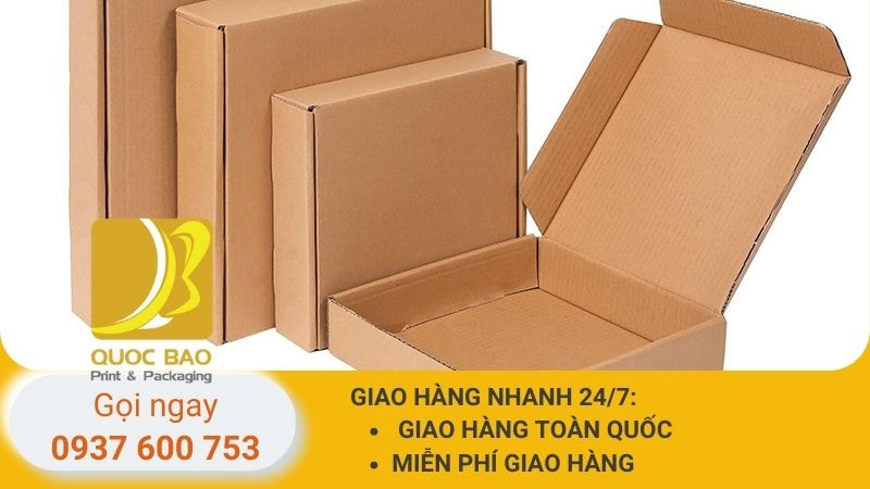 Tư Vấn Thiết Kế Chuyên Nghiệp Cho Hộp Giấy Carton Đóng Hàng