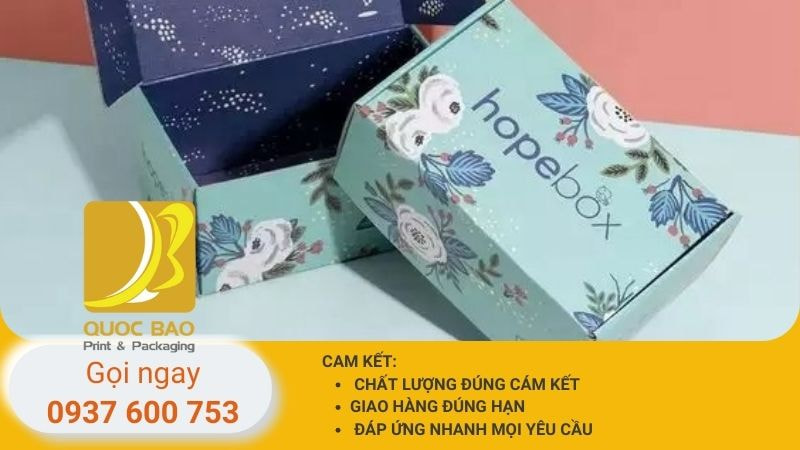 Hộp Carton nắp gài