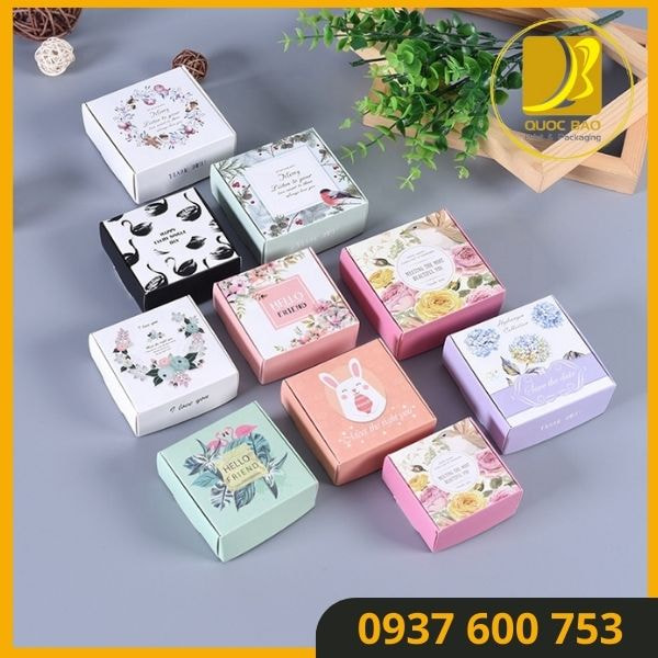 Hộp carton nắp gài