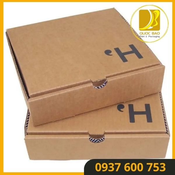 Hộp carton nắp gài