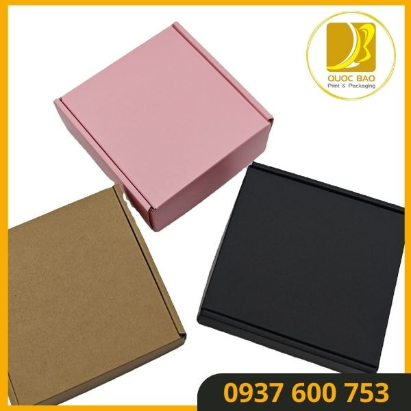 Hộp Carton Nắp Gài