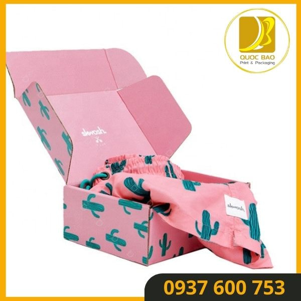 Hộp Carton Nắp Gài