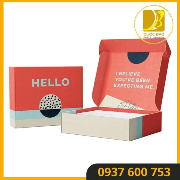 Hộp carotn nắp gài