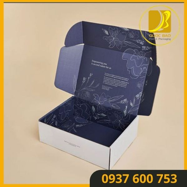 Hộp carotn nắp gài