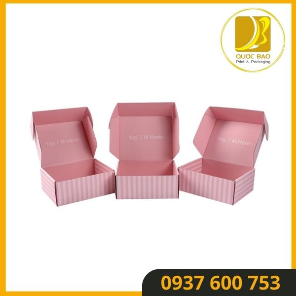 Hộp carotn nắp gài