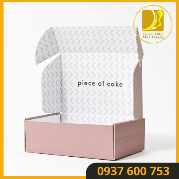 Hộp carton nắp gài