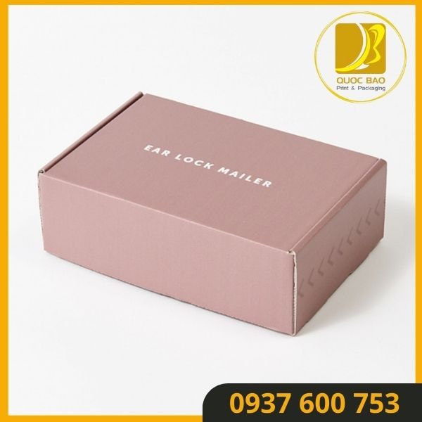 Hộp carton nắp gài