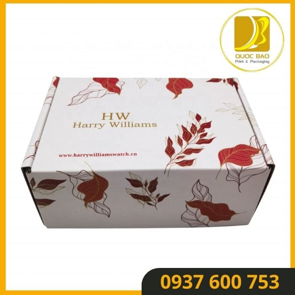 Hộp carton nắp gài