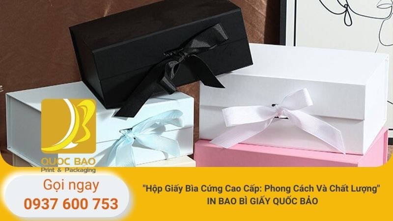 Món quà Tết hoàn hảo trong từng chi tiết Hộp giấy đựng quà Tết 2025 cao cấp
