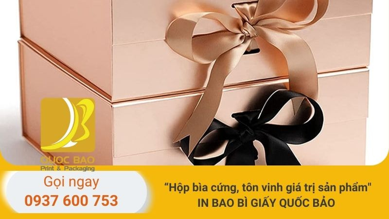 Hộp giấy đựng quà: Phù hợp với mọi dịp, mọi đối tượng