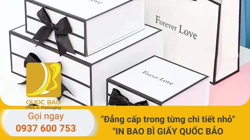 Hộp giấy đựng quà Tết 2025: Sự lựa chọn hoàn hảo cho mùa xuân thịnh vượng