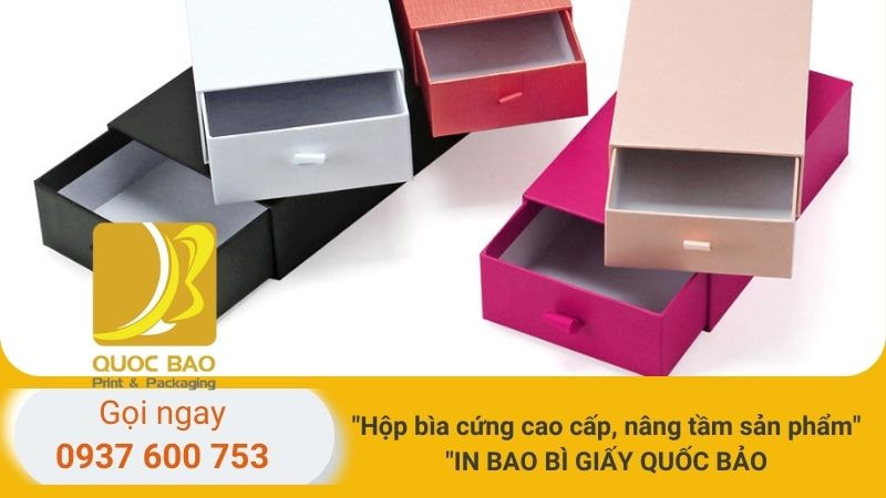Hộp giấy đựng quà Tết: Tinh tế, sang trọng, phù hợp cho các shop chuyên đóng gói quà Tết