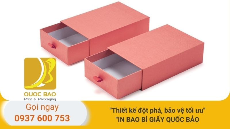 Hộp giấy đựng quà thiết kế độc đáo, làm say đắm mọi ánh nhìn