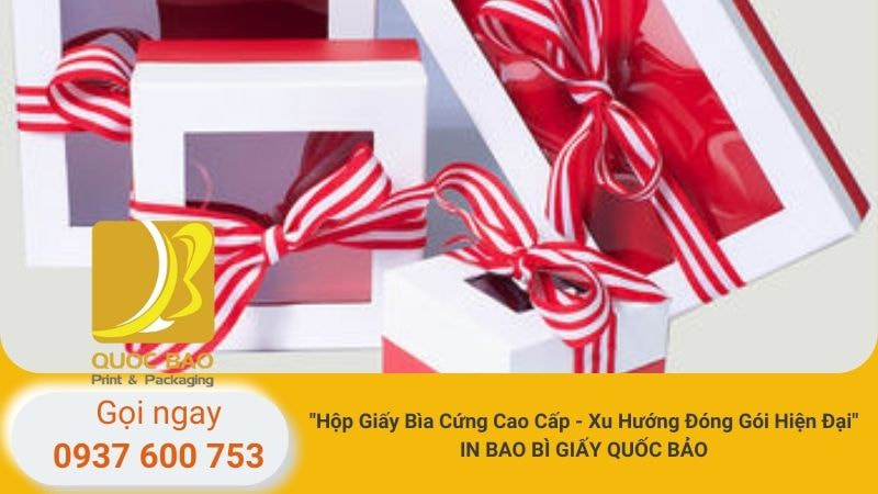 Xuân thêm rực rỡ với hộp giấy quà Tết 2025 thiết kế độc đáo