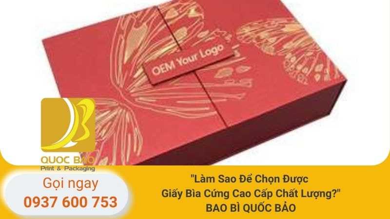 Hộp giấy đựng quà: Tinh tế từng đường nét, nâng tầm món quà của bạn
