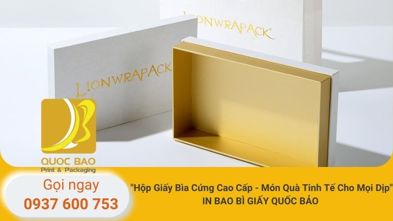 Nâng tầm thương hiệu quà Tết với hộp giấy đựng quà Tết 2025 thiết kế chuyên nghiệp
