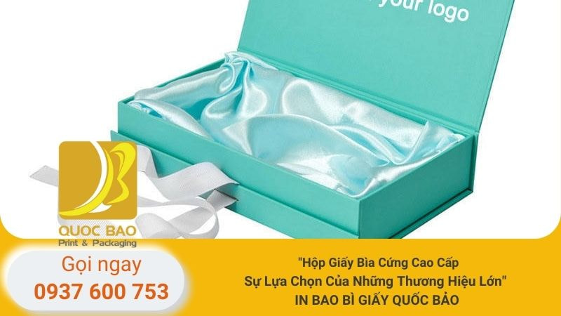 Hộp giấy đựng quà Tết 2025: Món quà tri ân tinh tế, sang trọng
