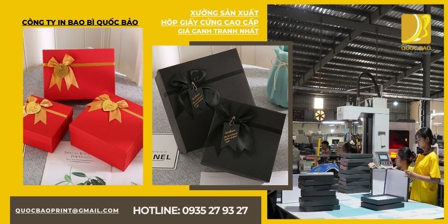 In hộp giấy theo yêu cầu: Đồng hành cùng thương hiệu của bạn trên mọi chặng đường