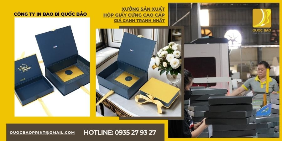 Hộp đựng quà cao cấp – Bảo vệ quà tặng của bạn và nâng cao giá trị thương hiệu