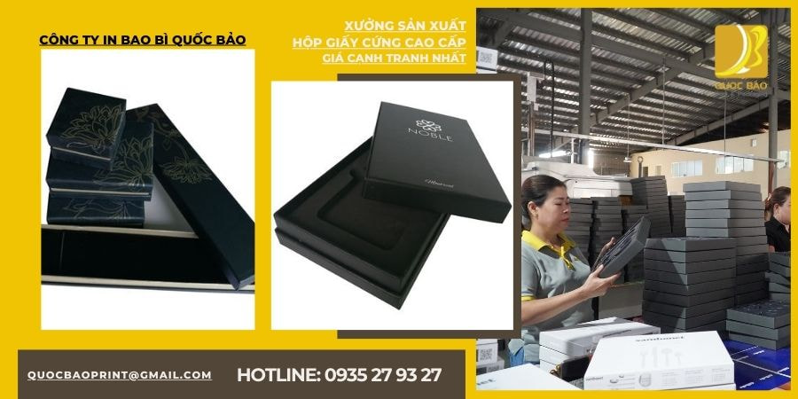 Hộp đựng quà cao cấp – Bảo vệ quà tặng của bạn và nâng cao giá trị thương hiệu