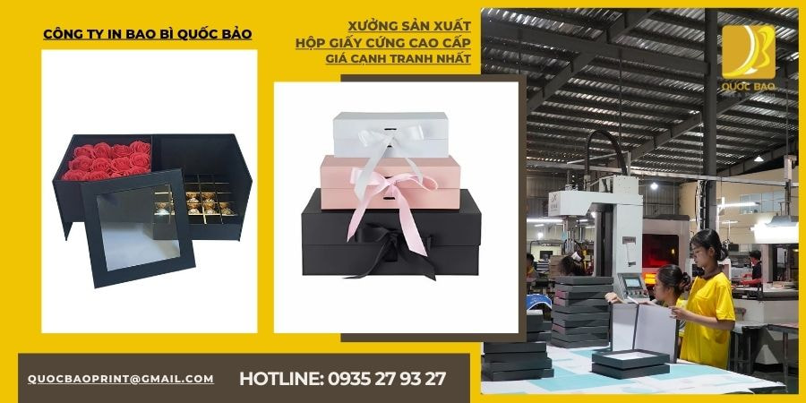 Hộp đựng quà cao cấp – Bảo vệ quà tặng của bạn và nâng cao giá trị thương hiệu