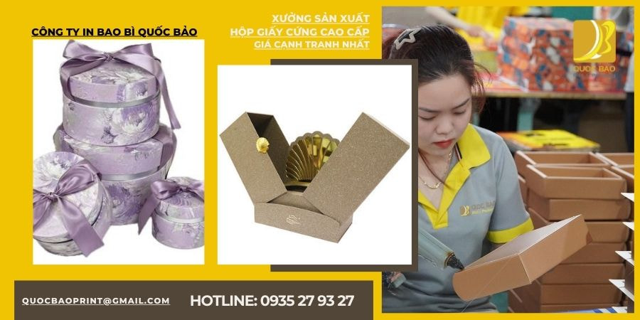 In Hộp Giấy Giá Rẻ: Sản Xuất Hộp Giấy Theo Yêu Cầu – Đẹp, Độc Đáo, Giá Cạnh Tranh