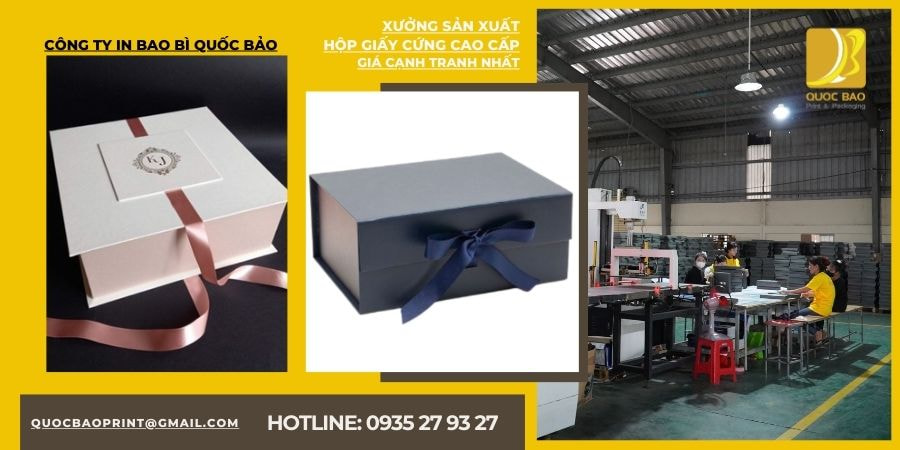 In hộp giấy theo yêu cầu: Đồng hành cùng thương hiệu của bạn trên mọi chặng đường