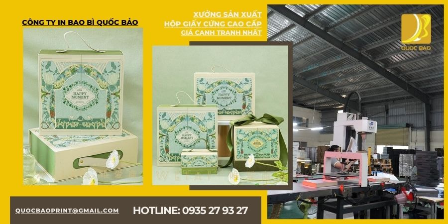 Hộp giấy mềm – Tinh tế trong từng chi tiết thiết kế